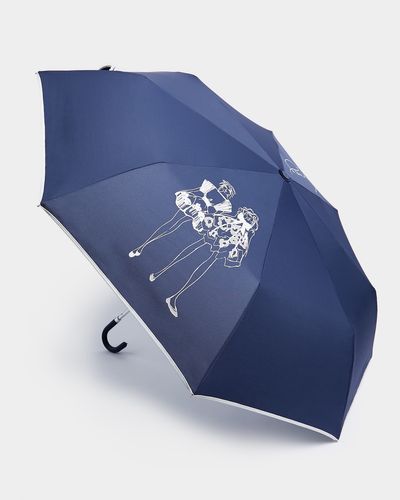 Paul Costelloe Living Studio Navy Lady Umbrella